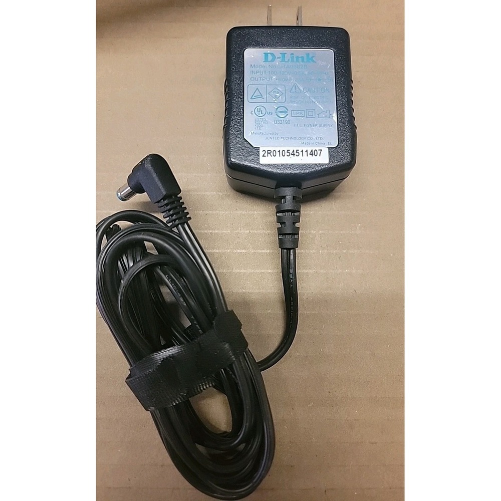 D-Link JTA0302B AC Power Supply Adapter Charger Cord Output +5.0V 2.5A New!